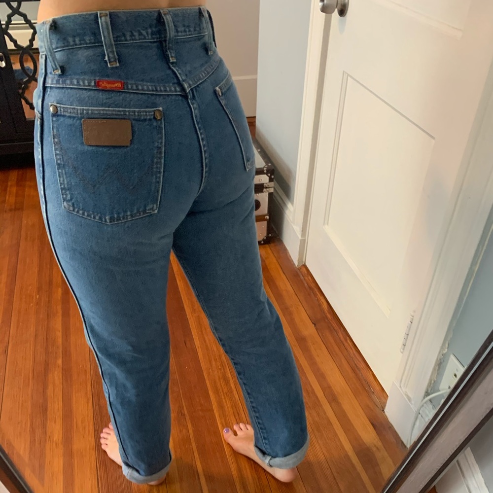 VINTAGE Wranglers, size 26/27